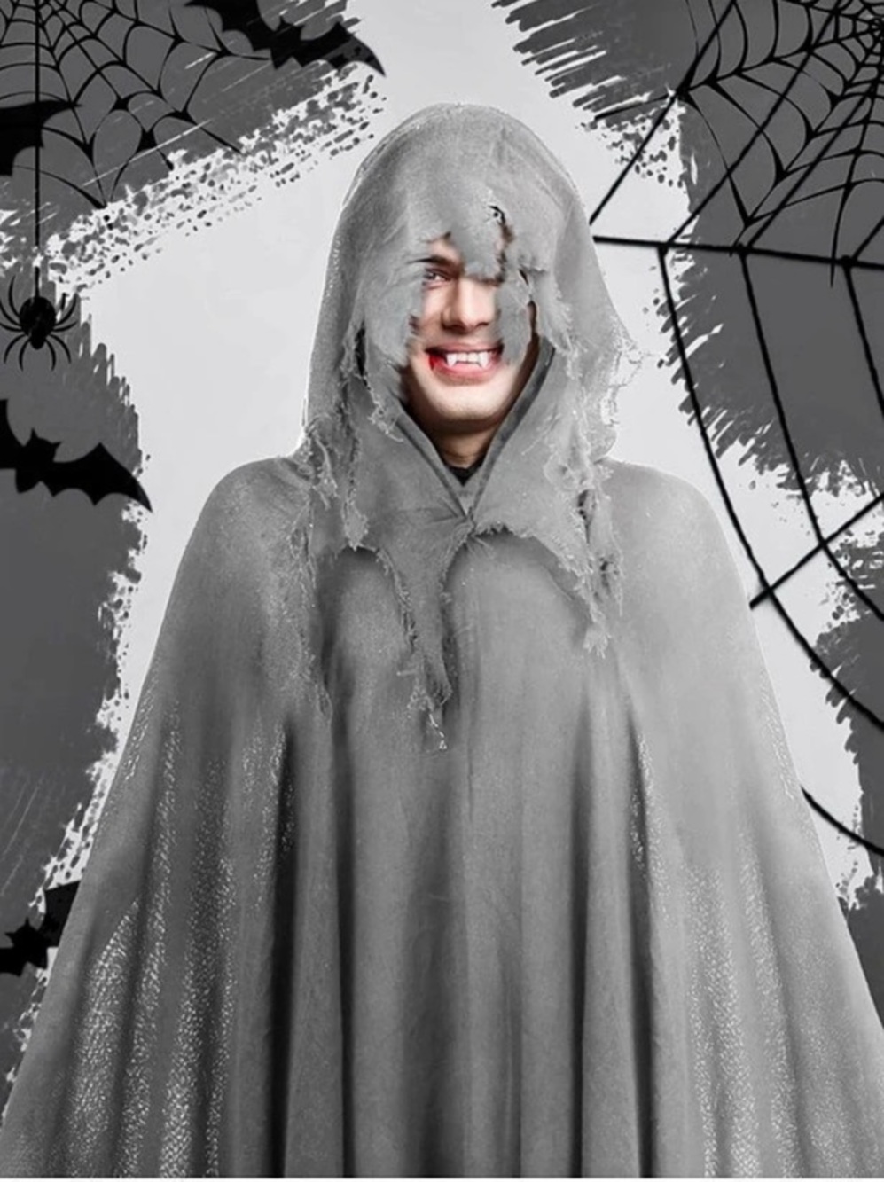 Fourluoo Grim Reaper Costume